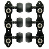 Ovation Black Classical Guitar Tuning Machines Set, MC-808