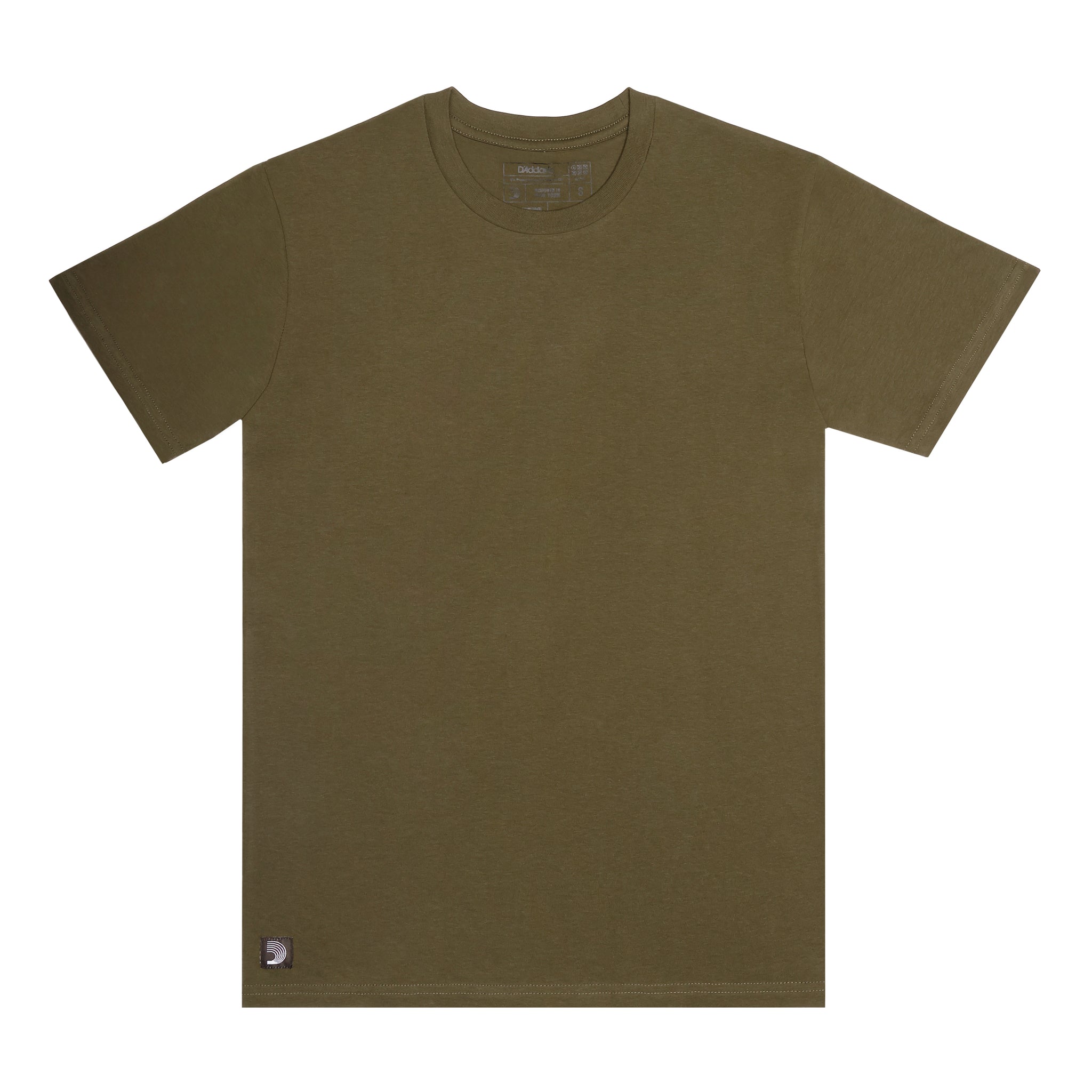D'Addario American Stage Cable T-Shirt, Army Green, 2XL