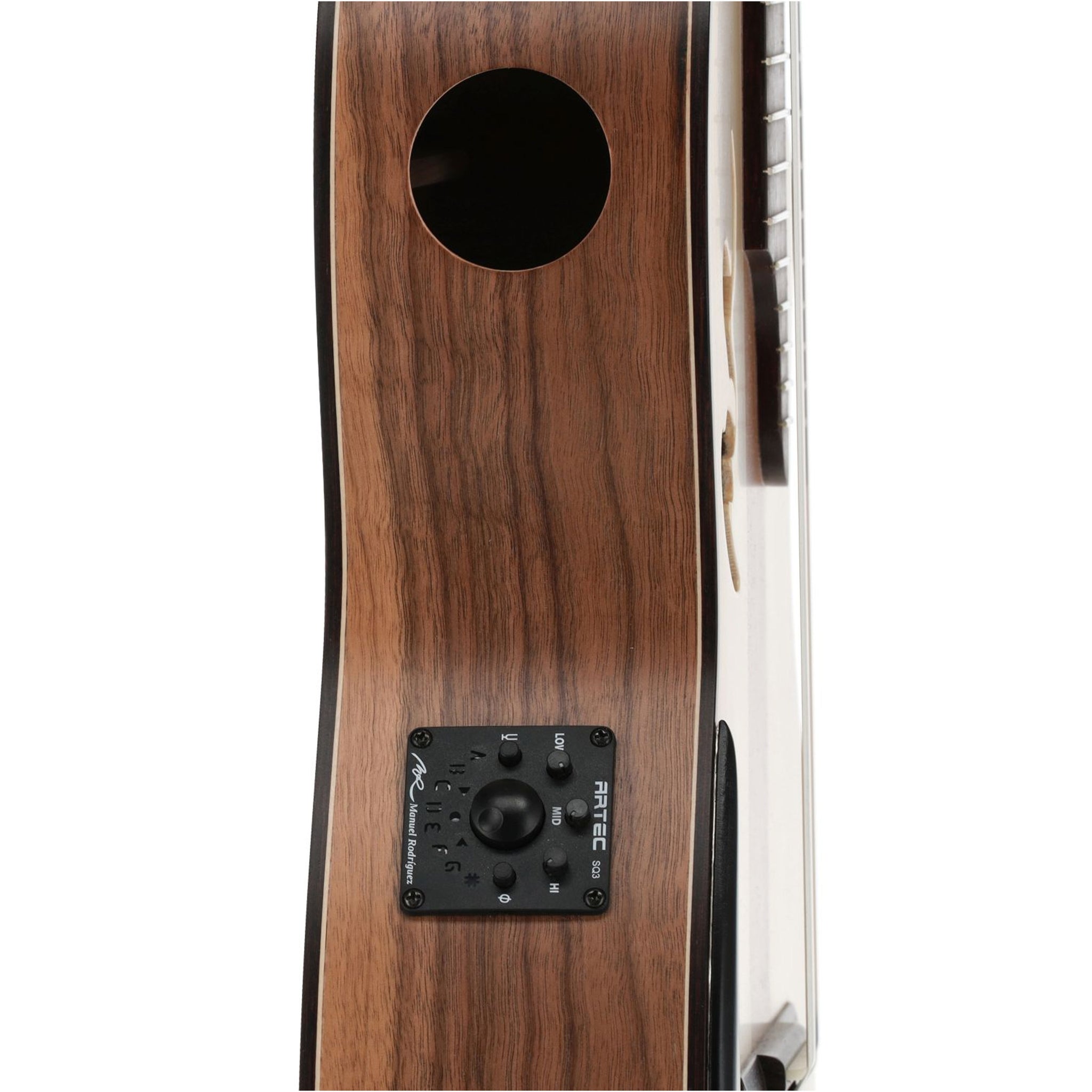 Manuel Rodriguez Electro-Acoustic Guitar Café Cortado, Walnut 4/4, Satin Cutaway