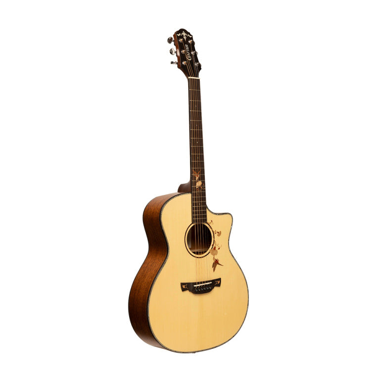 Crafter Anniversary Mahogany Series, Grand Audit Acoustic-Electric Guitar Spruce