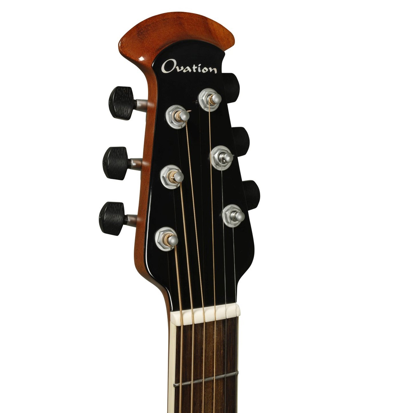 Ovation Ultra E-Acoustic Guitar 1516PBM Mid/Non-Cutaway, Pitch Black