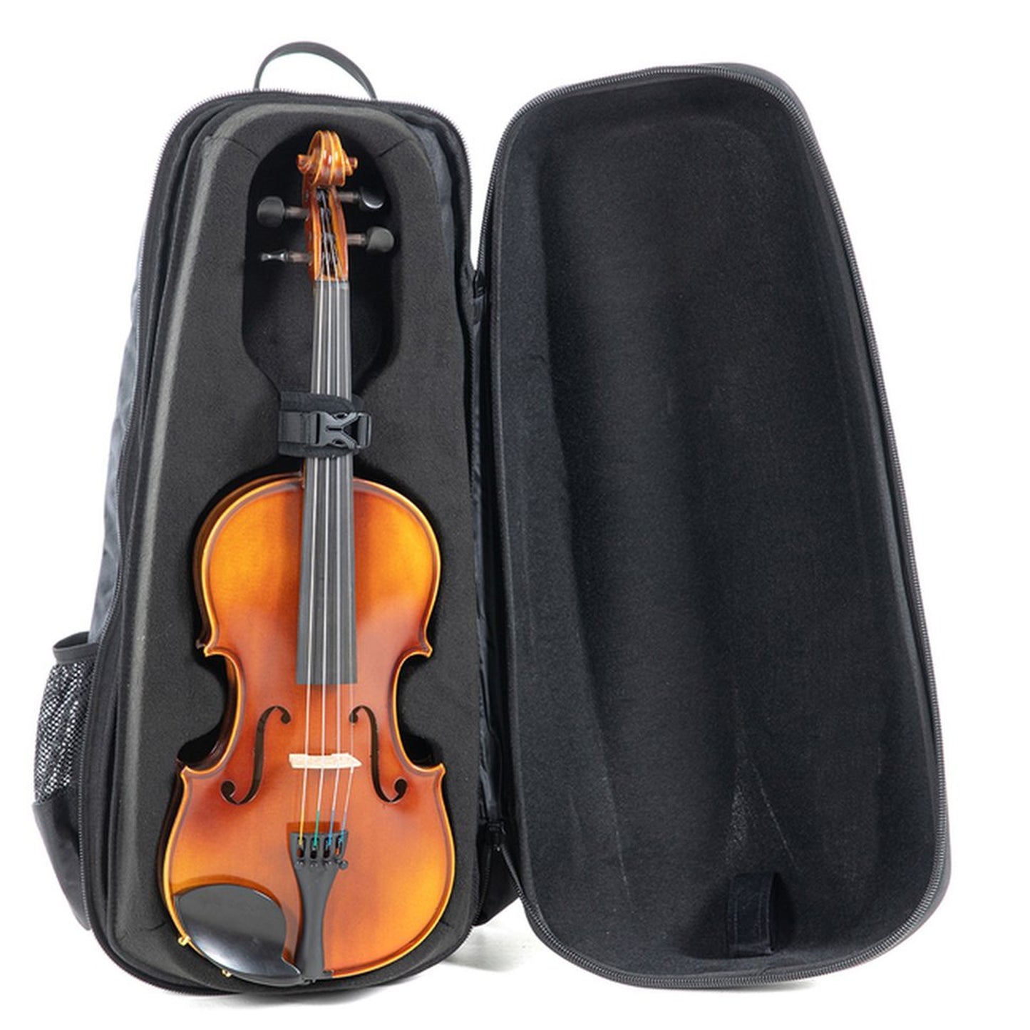 GEWA Space Bag Rucksack For Violin, Titanium, 1/2-1/4