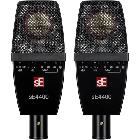 sE Electronics Factory Matched Pair of sE4400 with Mounting and Case
