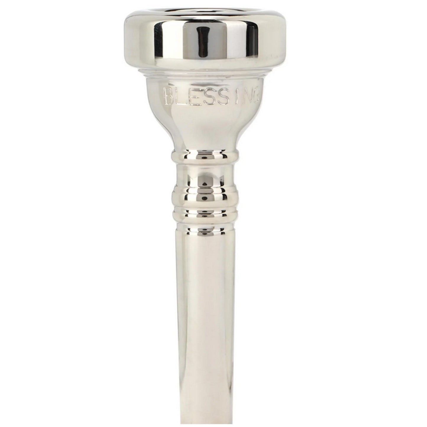 Blessing Cornet Mouthpiece, 5B, Silver-Plated