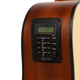 Crafter Silver Series 100 Grand Auditorium Acoustic-Electric Guitar With Cutaway