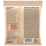 Ernie Ball Med-Light Stainless Steel Flatwound Electric Guitar Strings - 12-52