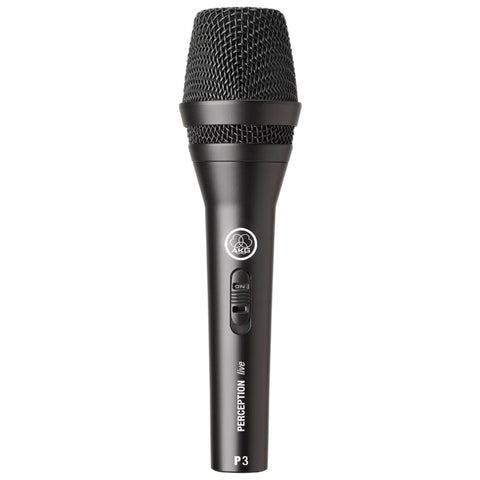 AKG P3S High-Performance Dynamic Microphone With On/Off Switch