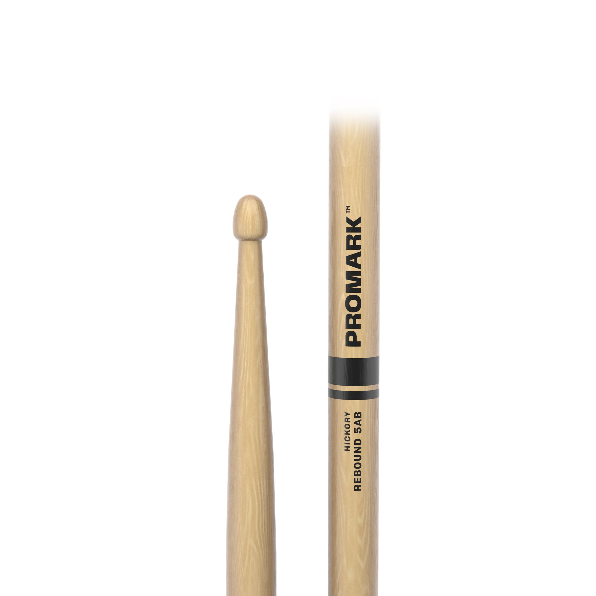 ProMark Rebound 5AB Hickory Drumsticks, Acorn Wood Tip