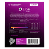 Elixir 80/20 Bronze Acoustic Guitar Strings, POLYWEB, Custom Light (.011-.052)