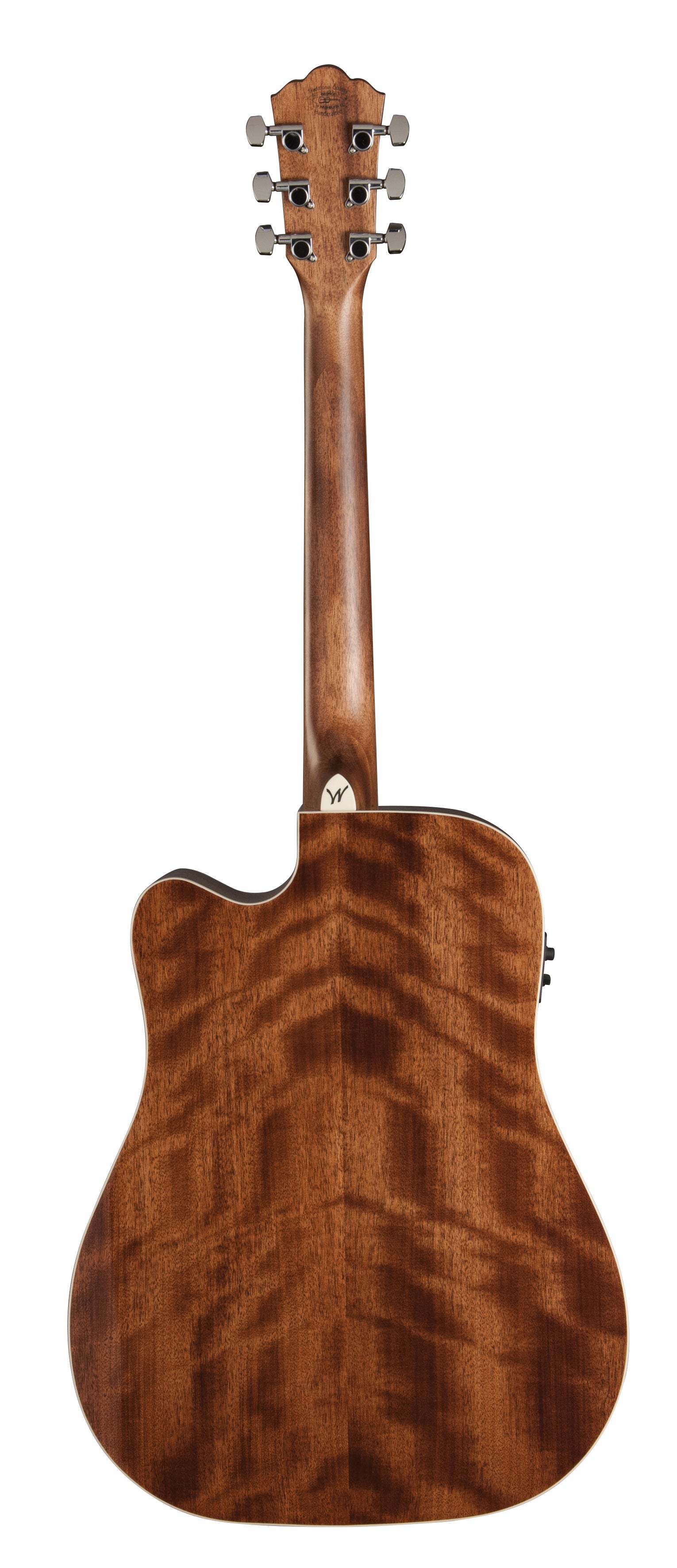 Washburn D10SCE Heritage 10 Series Acoustic Electric Guitar. Tobacco Burst
