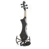 GEWA Novita 3.0 Electric Violin, Black, With Universal Shoulder Rest Adapter