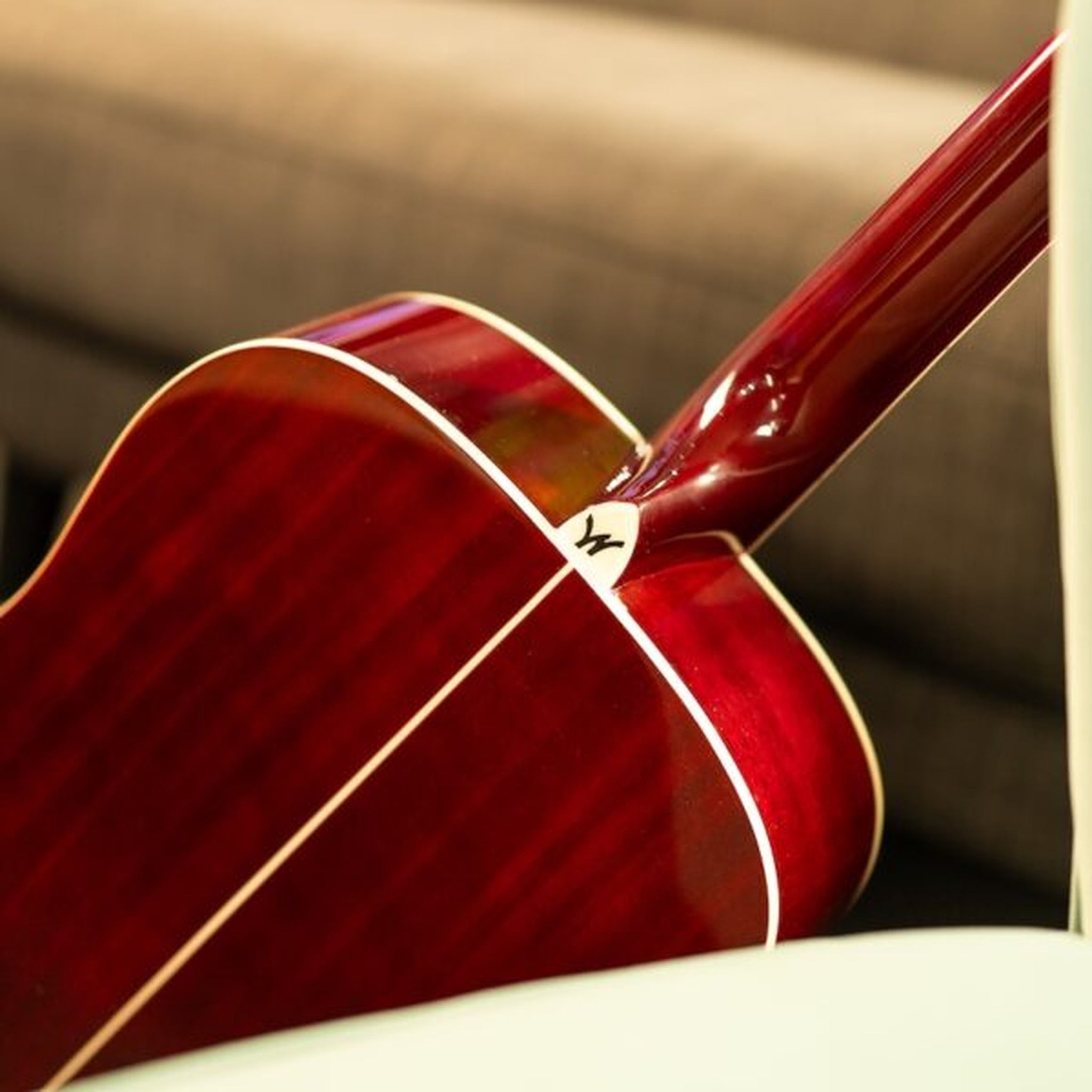 Washburn WD100DLTWRK-U Dreadnought Wine Red Acoustic Guitar with Gigbag