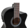 GEWA Student E-Acoustic Classical Guitar 4/4 Black Spruce Top