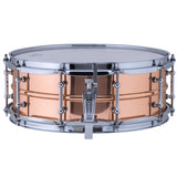 Ludwig LC660T Copper Phonic 5x14 Smooth Polished Shell, Tube Lugs Snare Drum