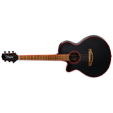 Takamine GF49CE-LH-CB Left-Handed Acoustic-Electric Guitar Cosmic Black Sparkle