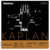 D'Addario Kaplan Amo Violin G String, 1/2 Scale, Medium Tension