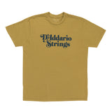 D'Addario 1978 Logo T-Shirt, Aged Bronze, L