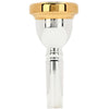 Bach Classic Trombone Large Shank Gold Rim Mouthpiece 5G