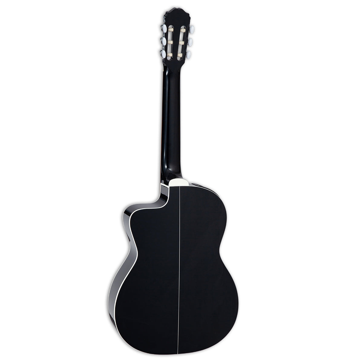 Takamine GC2CE Classical Cutaway Acoustic Electric Guitar, Black Gloss