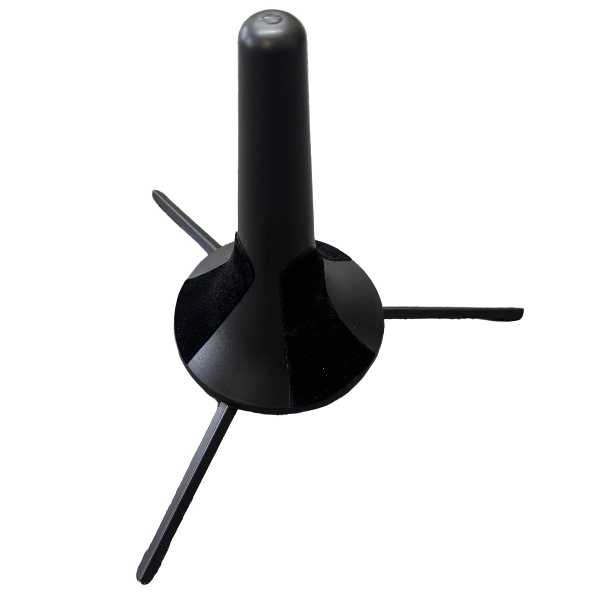 D'Luca Portable Folding Trumpet Stand Black