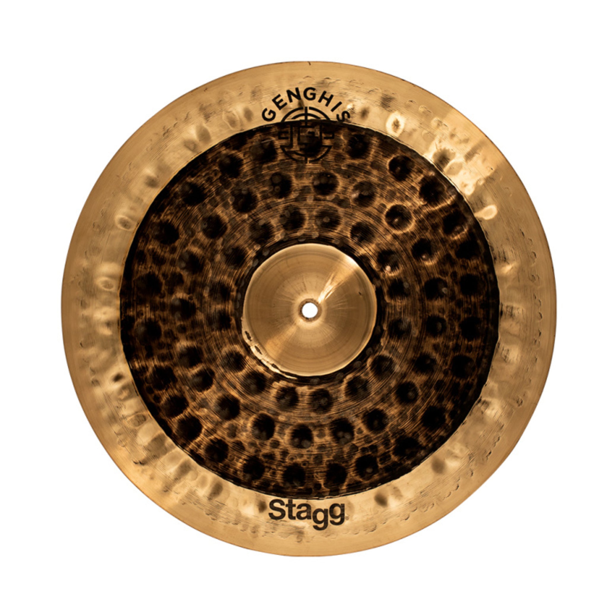 Stagg 17" Genghis Medium Crash Cymbal, Dual Series