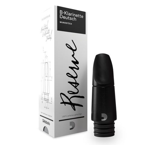 D'Addario Reserve German Clarinet Mouthpiece