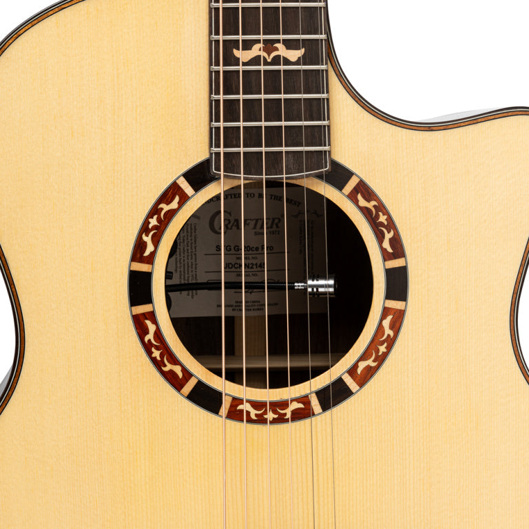Crafter Stage Series 20, Cutaway Grand Auditorium Acoustic-Electric Guitar