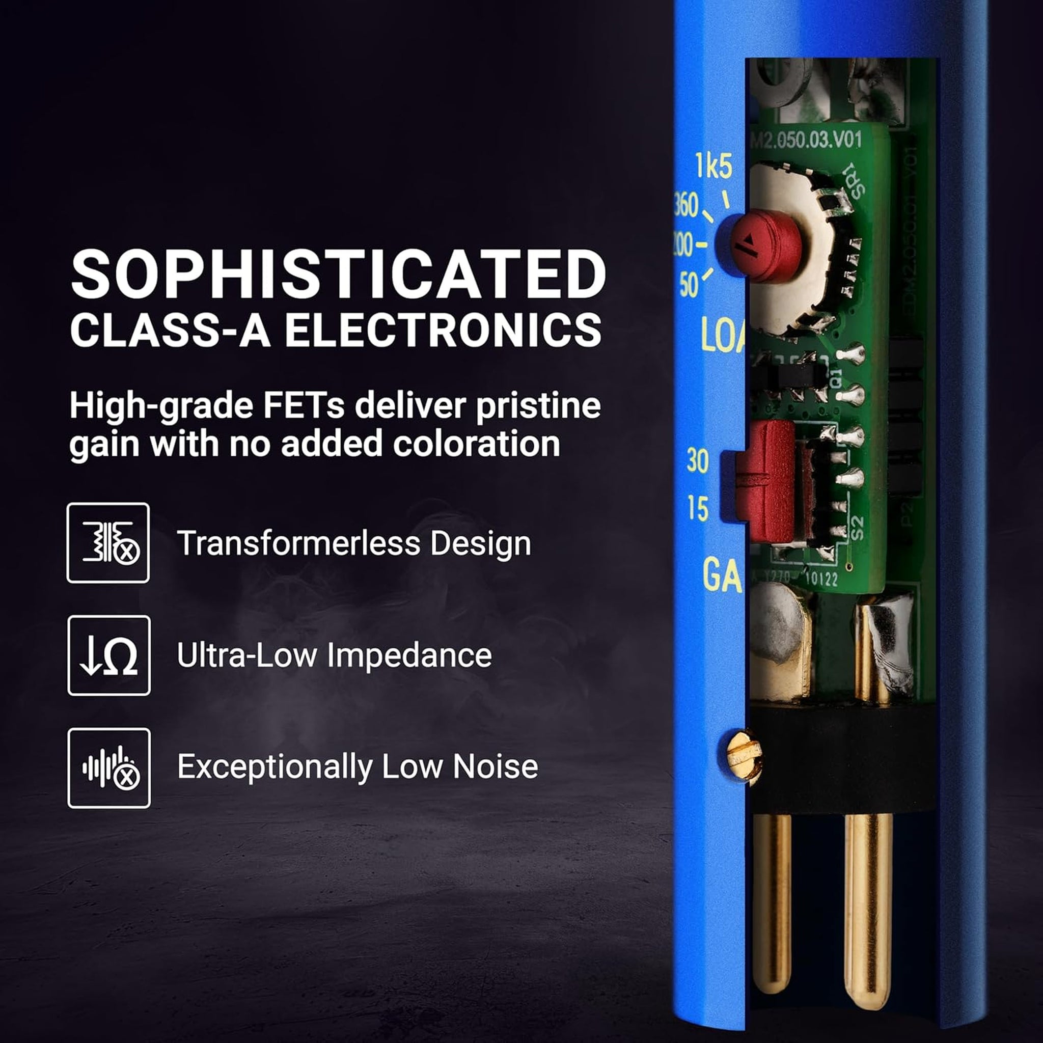 sE Electronics Active In-line Mic Preamp Selectable Gain and Impedance in Black