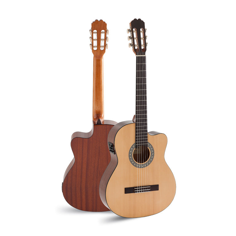 Admira Alba Cutaway Classical Guitar With Spruce Top, Beginner Series