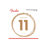 Fender Phosphor Bronze Acoustic Guitar Strings, Ball End, .011-.052