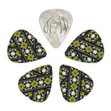 D'Addario John Lennon Rooftop Guitar Picks, Medium Gauge (.70mm) 10-Pack