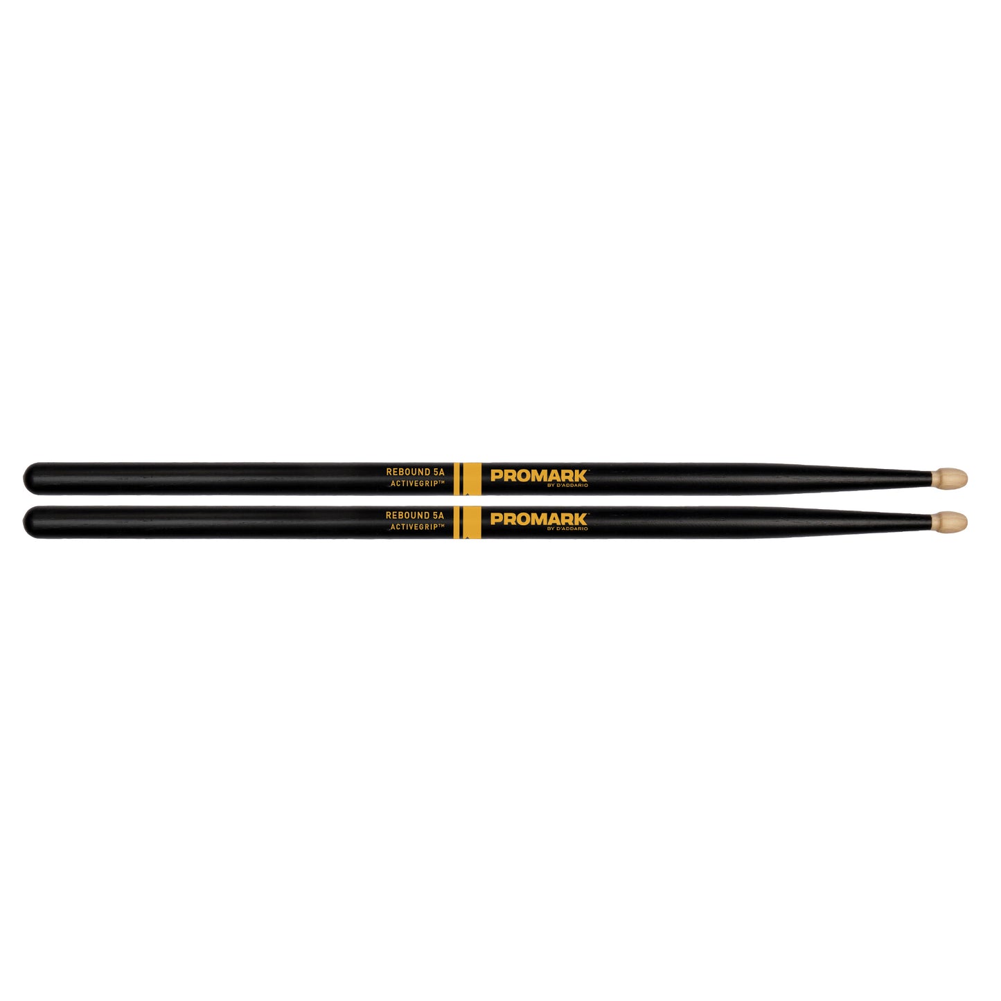 Promark American Hickory Rebound 5A Activegrip Acorn Drum Sticks