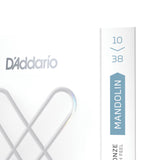 D'Addario 10-38 Light, XS Phosphor Bronze Mandolin Strings
