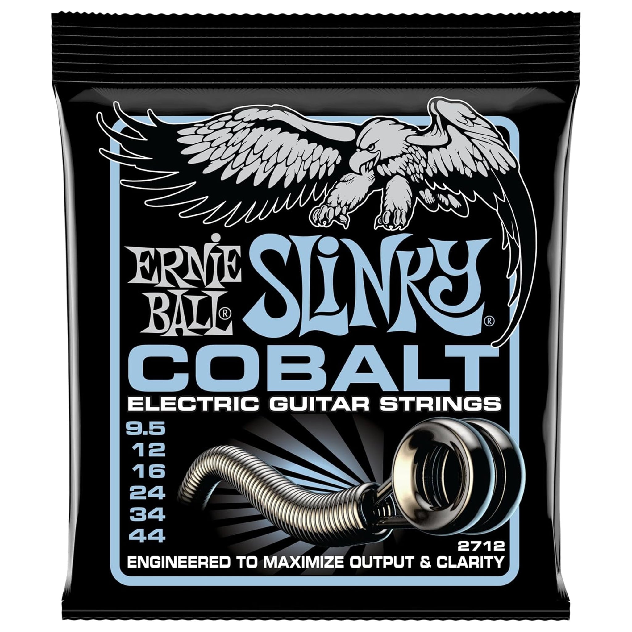 Ernie Ball Primo Slinky Cobalt Electric Guitar Strings 9.5-44 Gauge