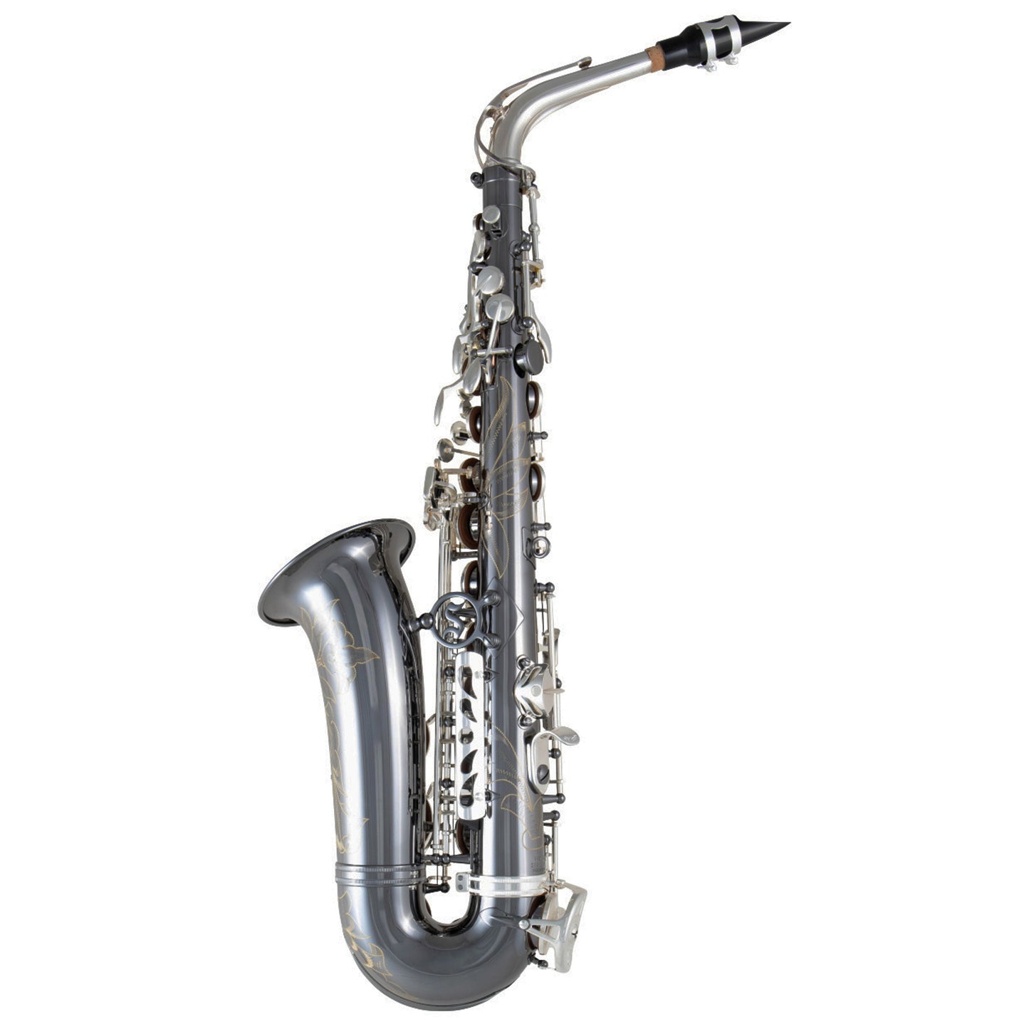 Selmer SAS711B Professional Eb Alto Saxophone Black Nickel Plated