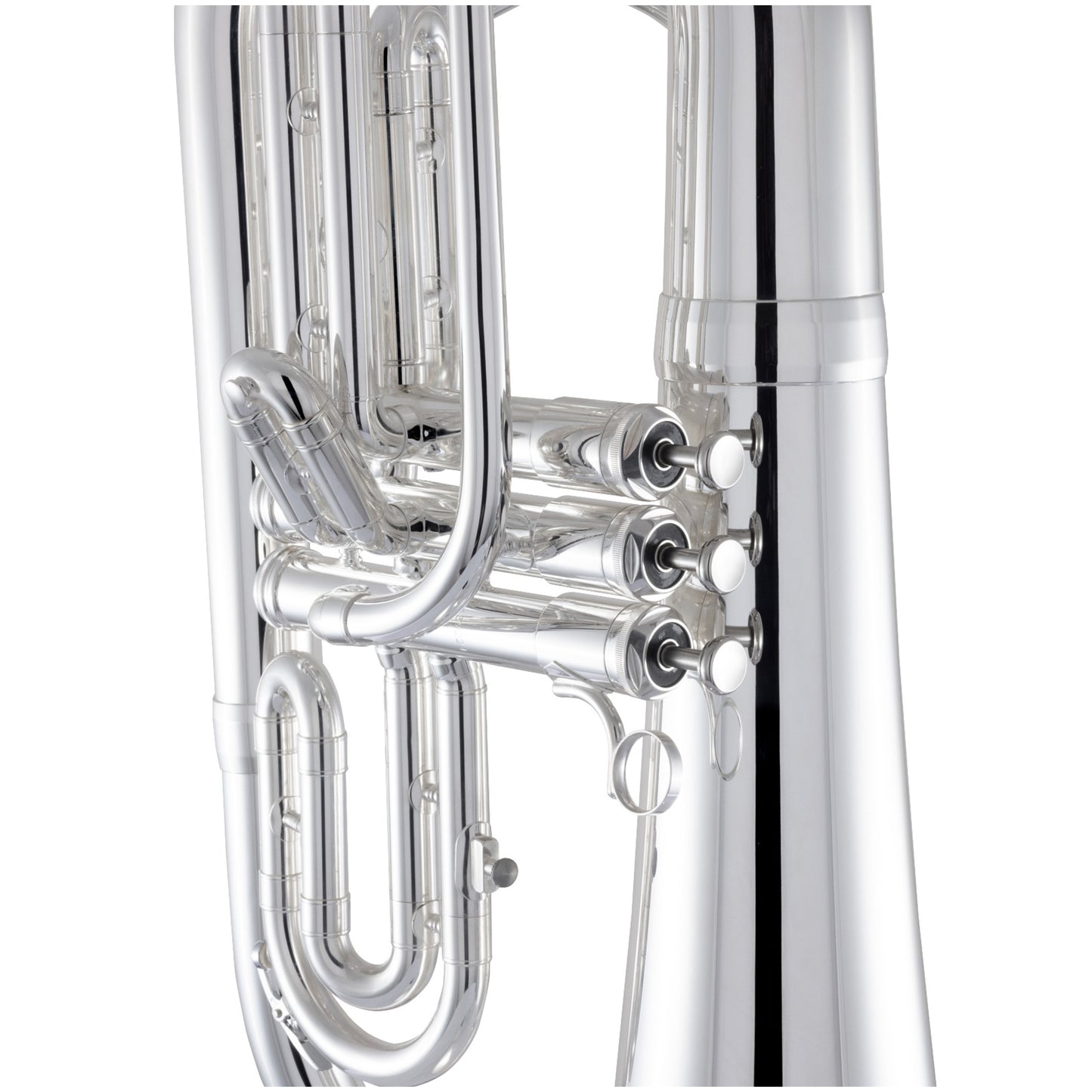 King 1130SP Ultimate Marching Bb Euphonium Silver Plated