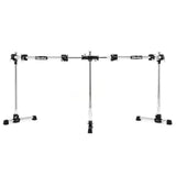 Gibraltar Road Series Curved Double Bass Drum Rack System with Black RS Clamps