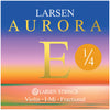 Larsen Aurora, Violin E String, (Carbon Steel), Ball, 1/4, Medium