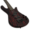 Spector NS Pulse 4 String Guitar Bass Carbon Series Cinder Red