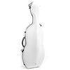 PURE by GEWA Cello Case, Polycarbonate 4.8, White w/Wheels