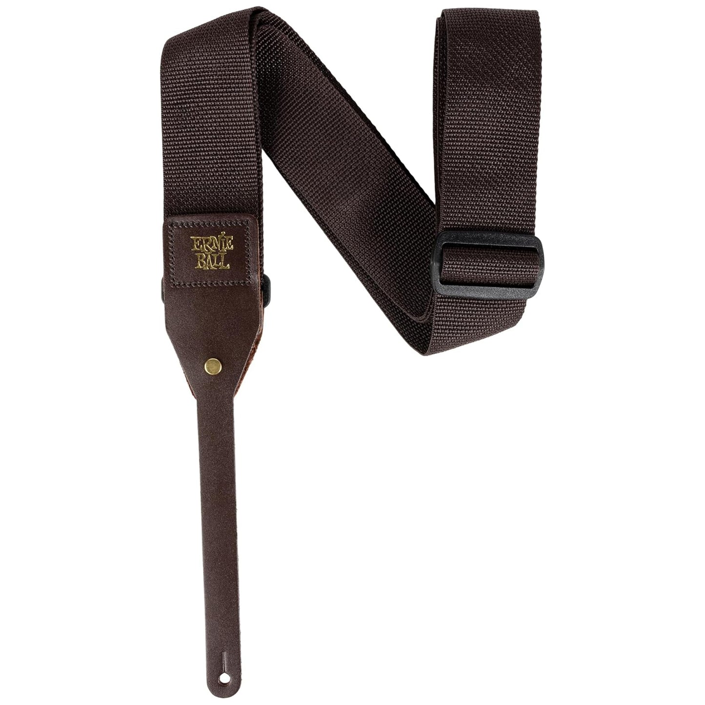 Ernie Ball Polypro Acoustic Guitar Strap - Brown