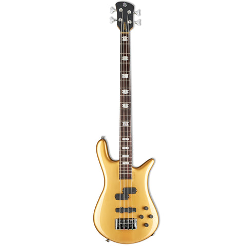 Spector Euro 4 Classic 4 String Bass Guitar Metallic Gold