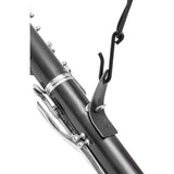 BG Bb Clarinet Flex ZEN Strap,, Non-Elastic, Black, CFYLP