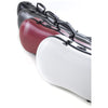 PURE by GEWA Violin Case, Polycarbonate 1.8, Shaped, Red/Black w/Subway Handle