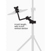 Gibraltar SC-CLAC, 4" Splash Cymbal L-Arm with Adjustable Clamp
