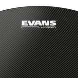 Evans Hybrid Black Marching Snare Drum Head, 13 Inch