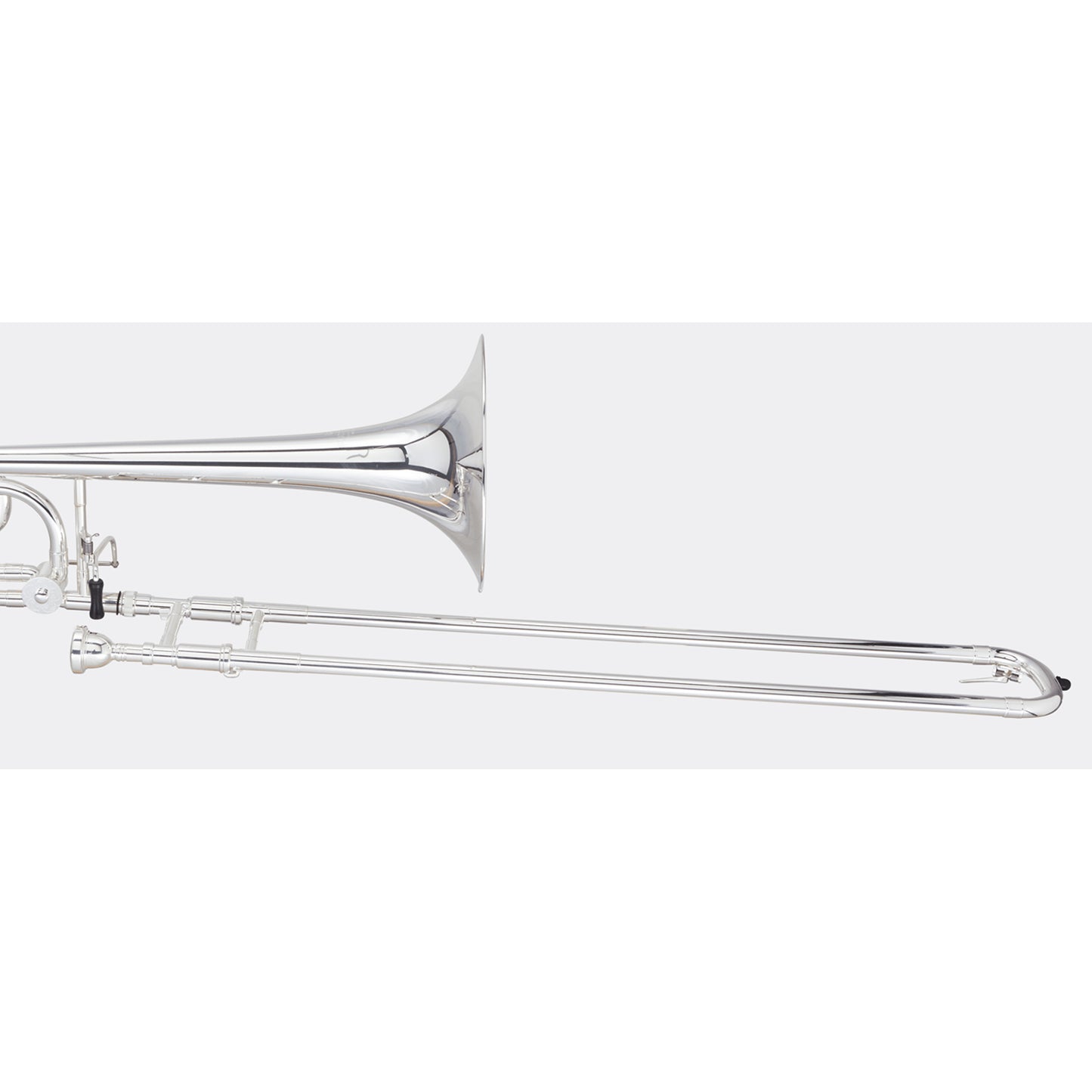 Blessing Tenor Trombone, .547" Bore, Traditional Wrap, F Rotor, Silver-Plate