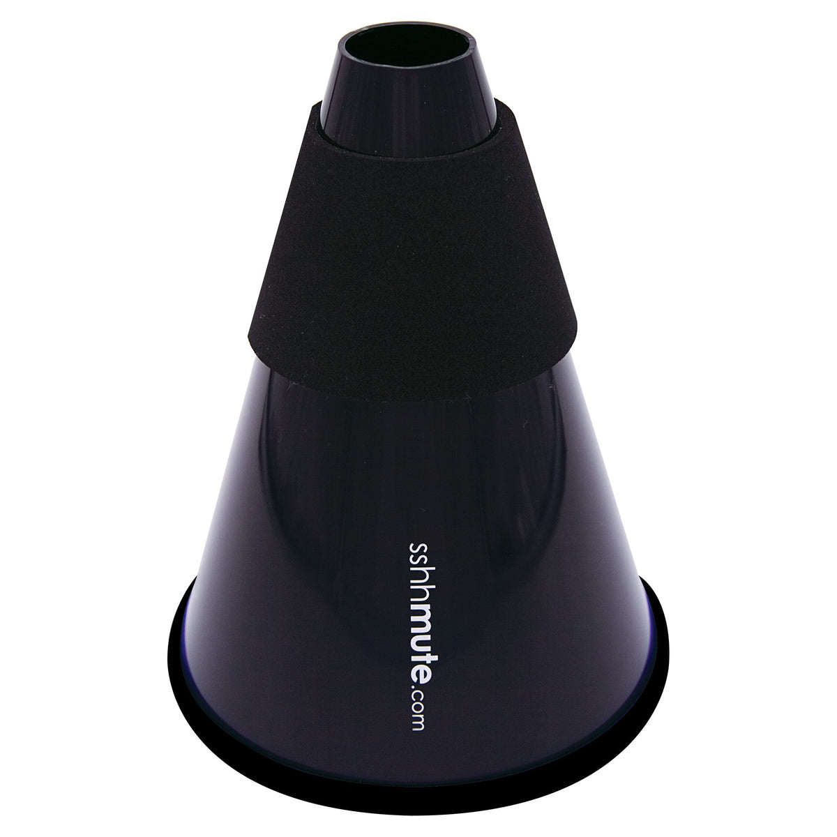 SSHHMUTE Flugelhorn Practice Mute Black