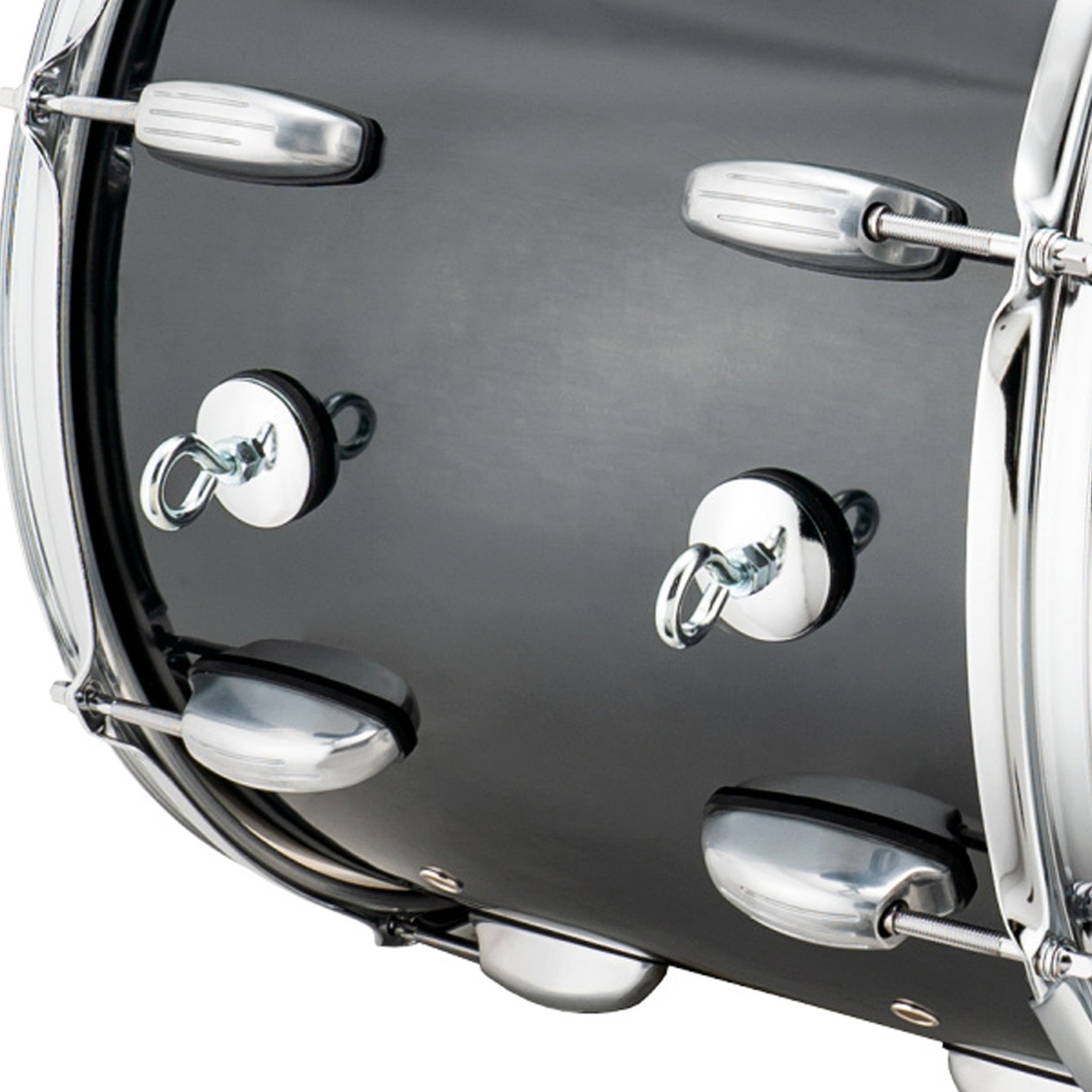 Ludwig LUCT16PB Ultimate Marching 12X16 Single Chest Tenor Drum Black Cortex