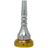 Garibaldi S3 Silver Plated Alto Horn Single-Cup Gold-Plated Rim Mouthpiece Small